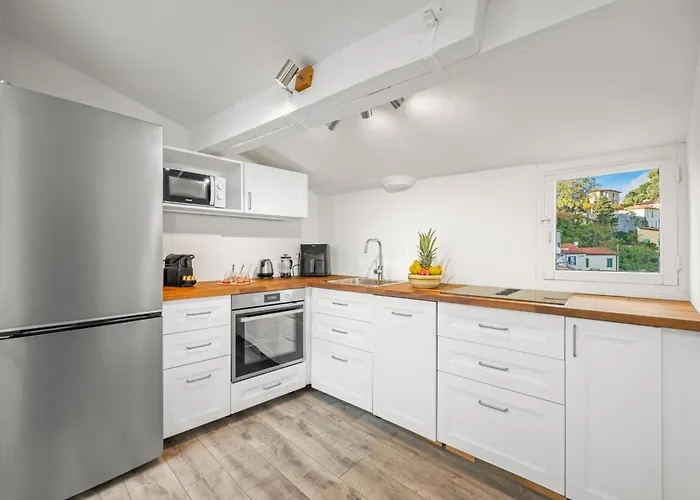 Chateau Dazur - Vue - Vieille - Clim Lejlighed Menton