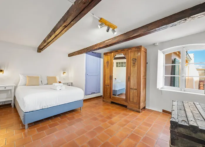 Chateau Dazur - Vue - Vieille - Clim Lejlighed Menton